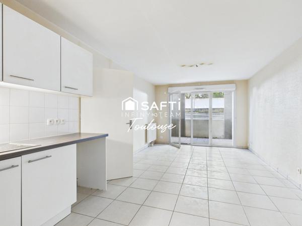 Appartement T2 au calme avec place de parking en RDC