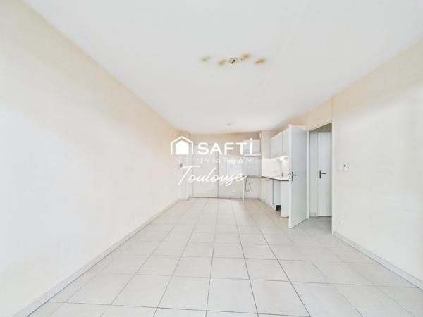 Appartement T2 au calme avec place de parking en RDC