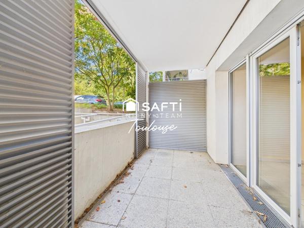 Appartement T2 au calme avec place de parking en RDC