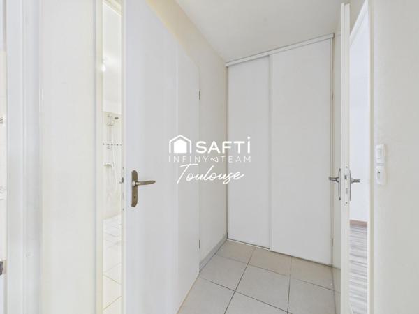 Appartement T2 au calme avec place de parking en RDC