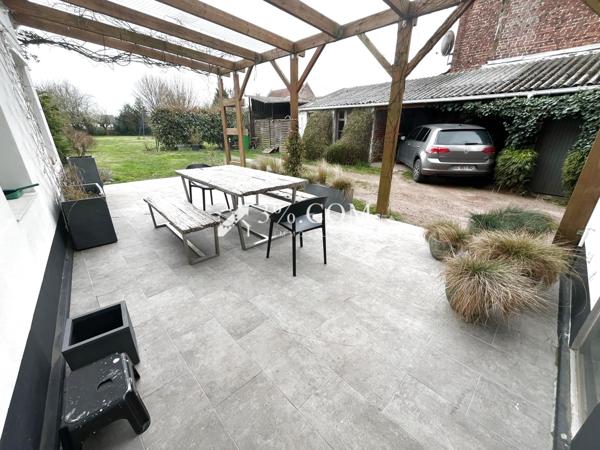 CHARMANTE MAISON ANCIENNE 113 m² 4 CH BEAU JARDIN Wahagnies (59261)