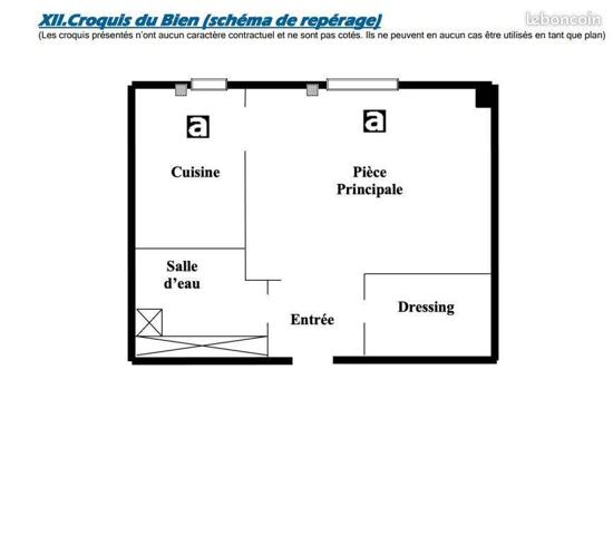 Studio refait à neuf avec une vue panoramique