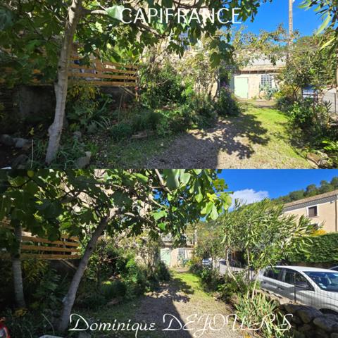 Ardèche - Vallée de l’Eyrieux à St Fortunat - Charmante maison de village - Garage - Bels espaces extérieurs.
