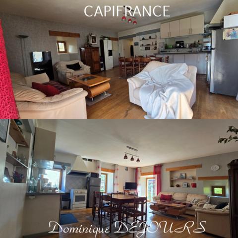 Ardèche - Vallée de l’Eyrieux à St Fortunat - Charmante maison de village - Garage - Bels espaces extérieurs.