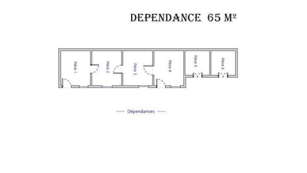 Immeuble hab / locatif 180m², 2cui, 6ch,+ s.aménageable, accès Loing