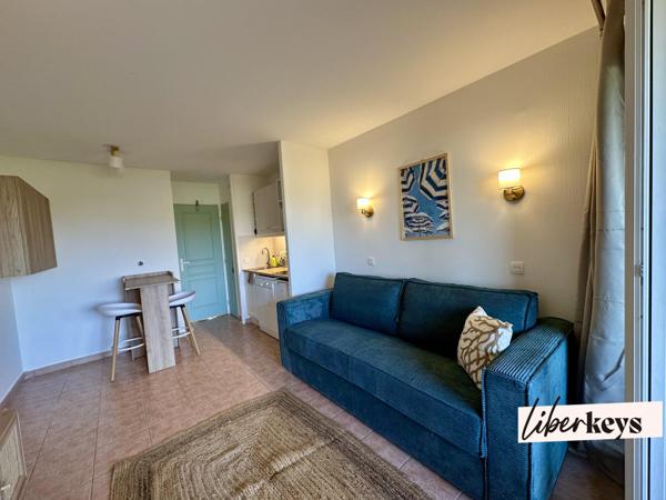 Appartement de 2 pièces avec terrasse dans résidence avec piscine aux Issambres 