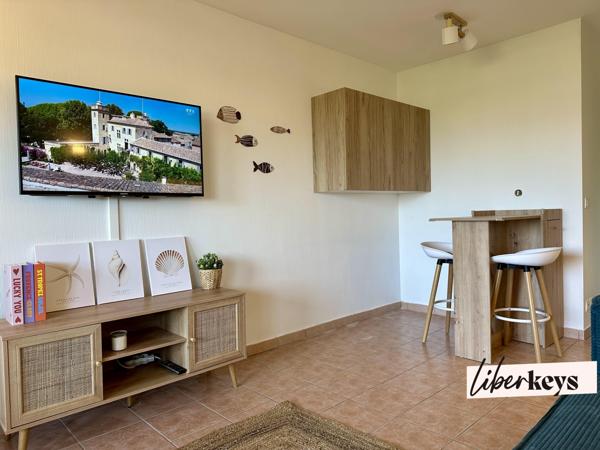 Appartement de 2 pièces avec terrasse dans résidence avec piscine aux Issambres 