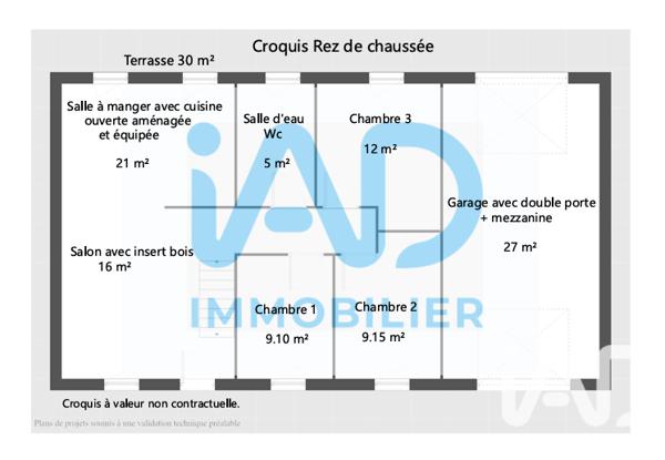 Maison à vendre 6 pièces 105 m² Évreux