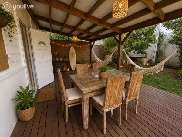 Proche CHU– Villa+ Bungalow 283 m²-piscine -Jardin- Fort-de-France