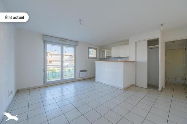 Appartement à vendre |                                       Toulouse |                                        3 pièces  |  50 m²