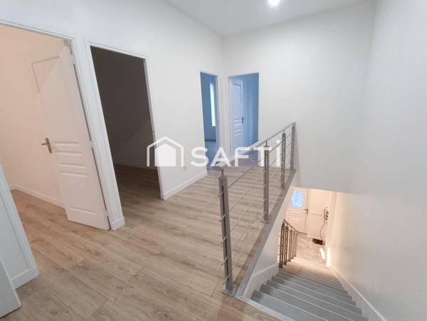 Maison entièrement rénovée avec terrasse