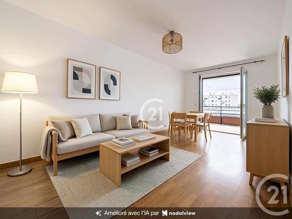 Appartement F2 à vendre  2 pièces - 47,09 m 2   MONTREUIL  - 93