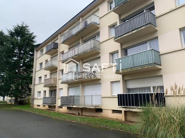 Studio de 25 m² avec balcon, cave et parking