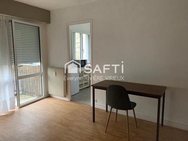 Studio de 25 m² avec balcon, cave et parking