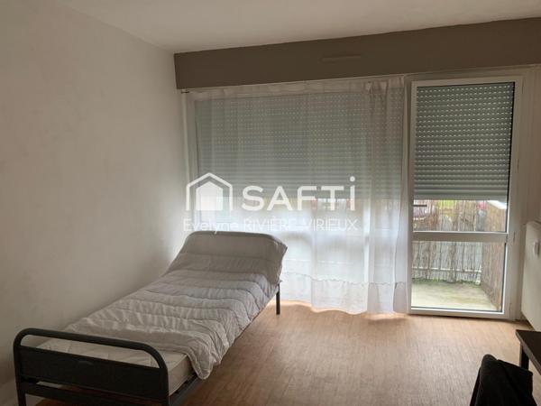 Studio de 25 m² avec balcon, cave et parking