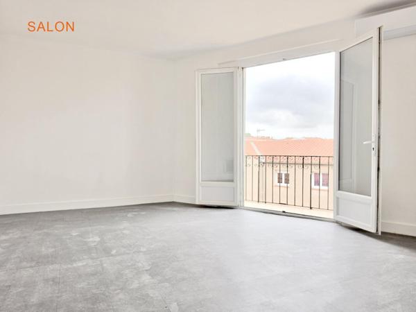 Appartement T3 de 70m2 avec Balcon filant - Emplacement stratégique
