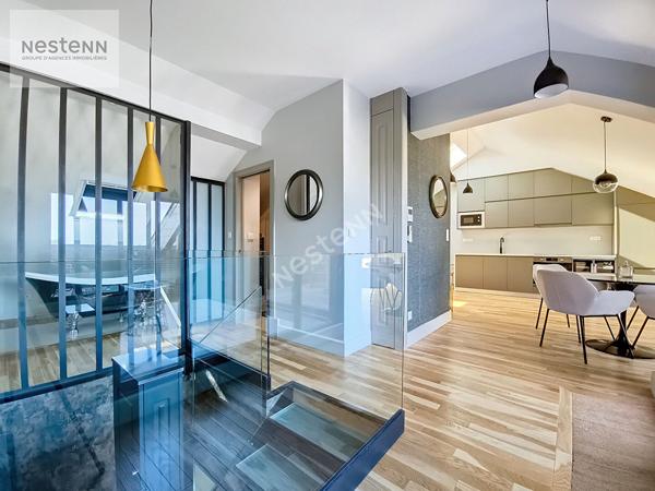 ORLEANS LES TOURELLES - PONT ROYAL - Appartement T3  meublé bourgeois - TERRASSE - Rénovation haut de gamme