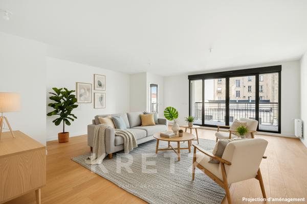 Saint-Maurice — 4 pièces neuf avec loggia et parking