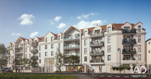 Appartement à vendre 3 pièces 64 m² Roissy-en-Brie