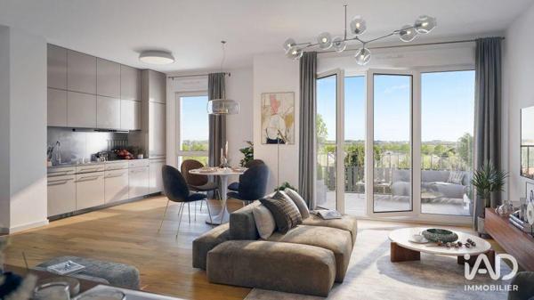 Appartement à vendre 3 pièces 64 m² Roissy-en-Brie