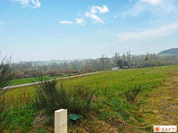 Terrain à bâtir de 1032 m², viabilisé, à 7 kms de Flers