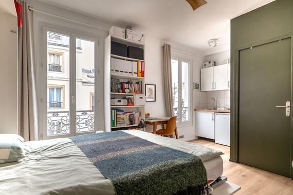 Appartement Paris 1 pièce(s) 18.31 m2