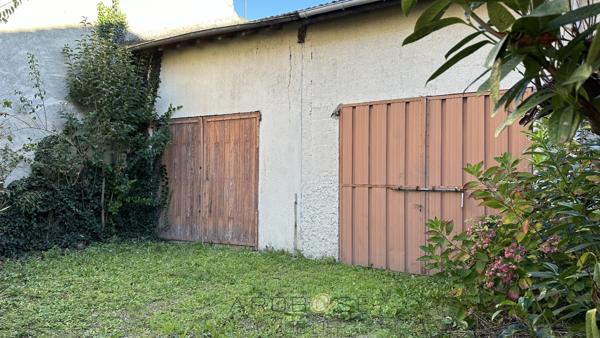 Garages avec jardin !
