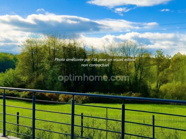 MAISON À VENDRE - 4 CHAMBRES - JARDIN SANS VIS-À-VIS - VUE PANORAMIQUE - GLOS (14100)