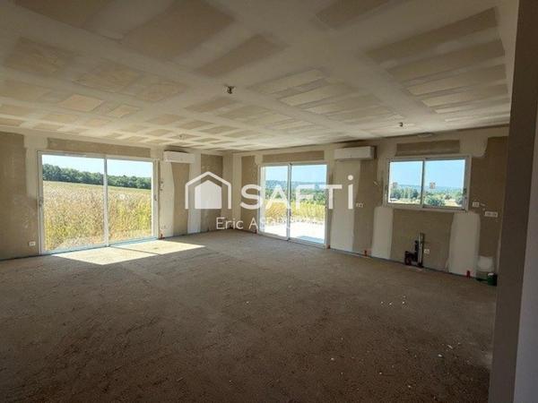 Maison plain pied avec garage- 24110 Léguillac-de-l'Auche