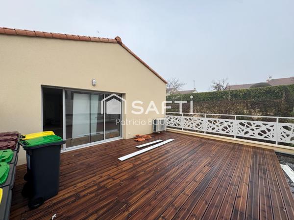 PAVILLON PLAIN PIED 2 CHAMBRES ET TERRASSE A NIORT !