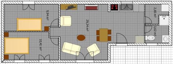 Vendu loué idéal investisseur, rénover