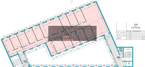 Bureau de 399 m² à louer à Bordeaux Gare