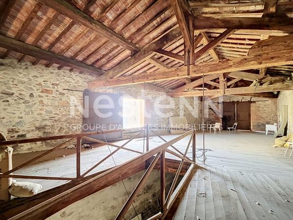 Torreilles - A VENDRE  Grange - Cave - Garage  avec Projet construction PC accordé