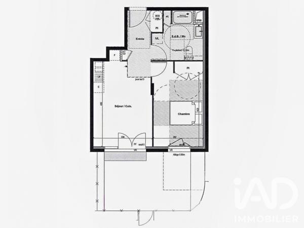 Appartement à vendre 2 pièces 43 m² Lyon 4