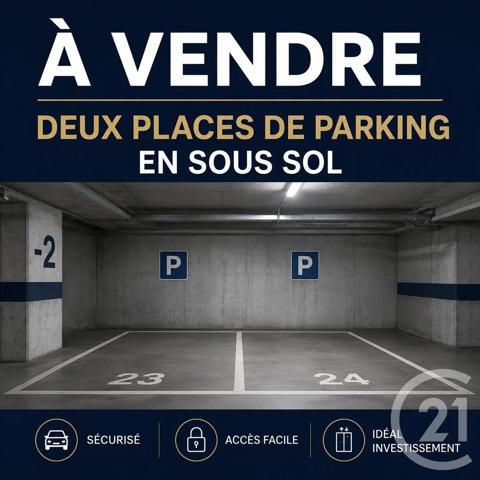 Parking à vendre  15 m 2   DAMMARTIN EN GOELE  - 77