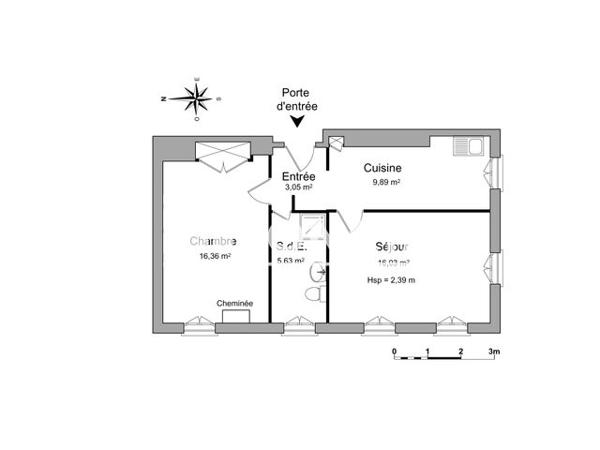 Location Appartement 2 pièces 51 m² - 7, RUE DE L'HOPITAL Trevoux 01600