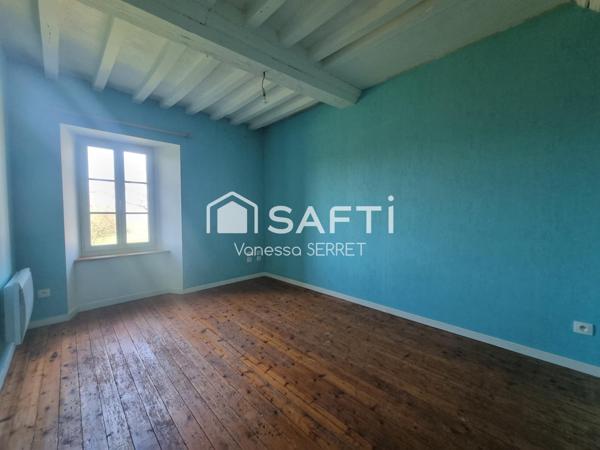 Corps de ferme en pierre avec 2 maisons - 3 dépendances– 184 m² – Terrain 1 799 m² – BAUDRE