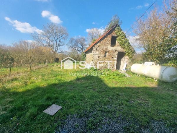 Corps de ferme en pierre avec 2 maisons - 3 dépendances– 184 m² – Terrain 1 799 m² – BAUDRE