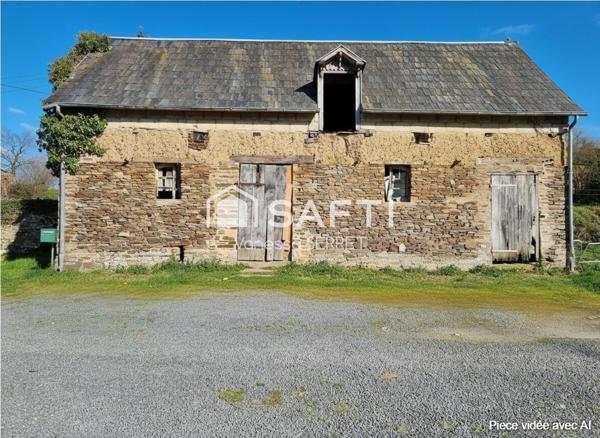 Corps de ferme en pierre avec 2 maisons - 3 dépendances– 184 m² – Terrain 1 799 m² – BAUDRE