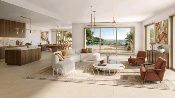 Villa contemporaine neuve avec vue mer – Domaine privé