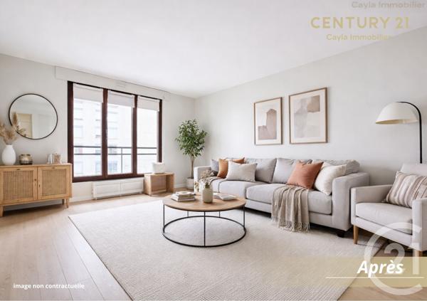 Appartement F2 à vendre  2 pièces - 51,80 m2 COURBEVOIE - 92
