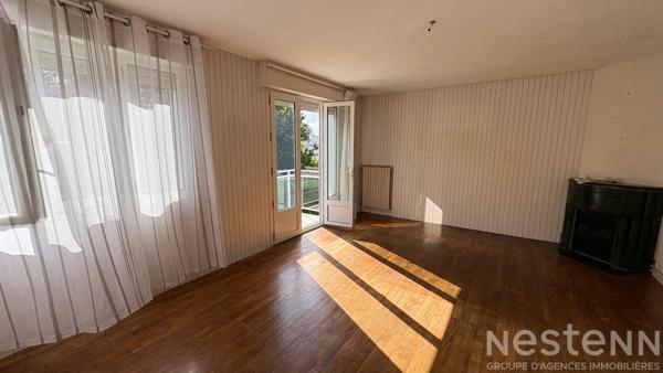 Maison bourg de Landévant - 3 pièce(s) et son grenier aménageable sur environ 1000m² de terrain