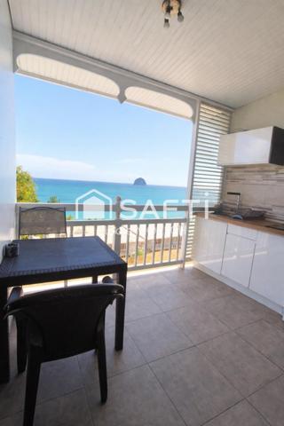 Studio avec vue imprenable sur le rocher du Diamant