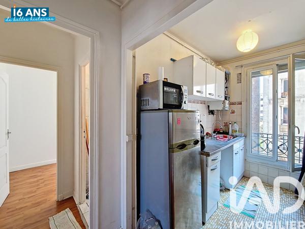 Appartement à vendre 3 pièces 47 m² Paris 18