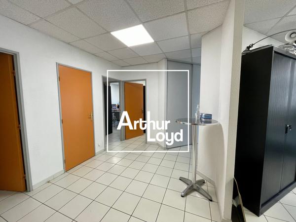 Bureaux à vendre à Vauvert en rez-de-chaussée avec parking sécurisé