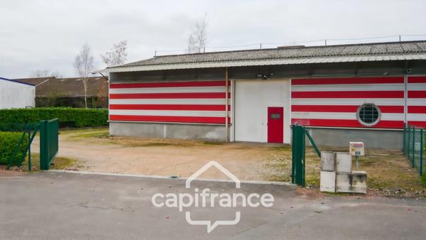 LOCAL D’ACTIVITÉ 221 m² + TERRAIN 959 m² – ACCÈS POIDS LOURDS – SAINT-MARCEL / CHALON-SUR-SAÔNE