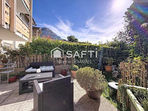 T3 en rez de jardin - accès Suisse direct