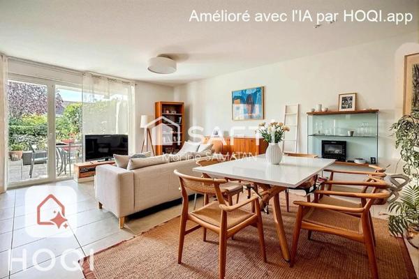 T3 en rez de jardin - accès Suisse direct