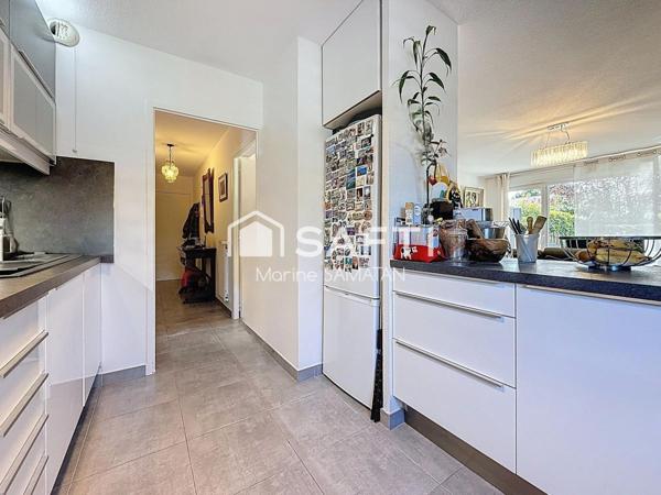 T3 en rez de jardin - accès Suisse direct