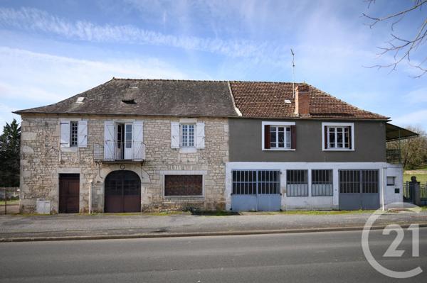 Maison à vendre  6 pièces - 75 m2 CRESSENSAC - 46